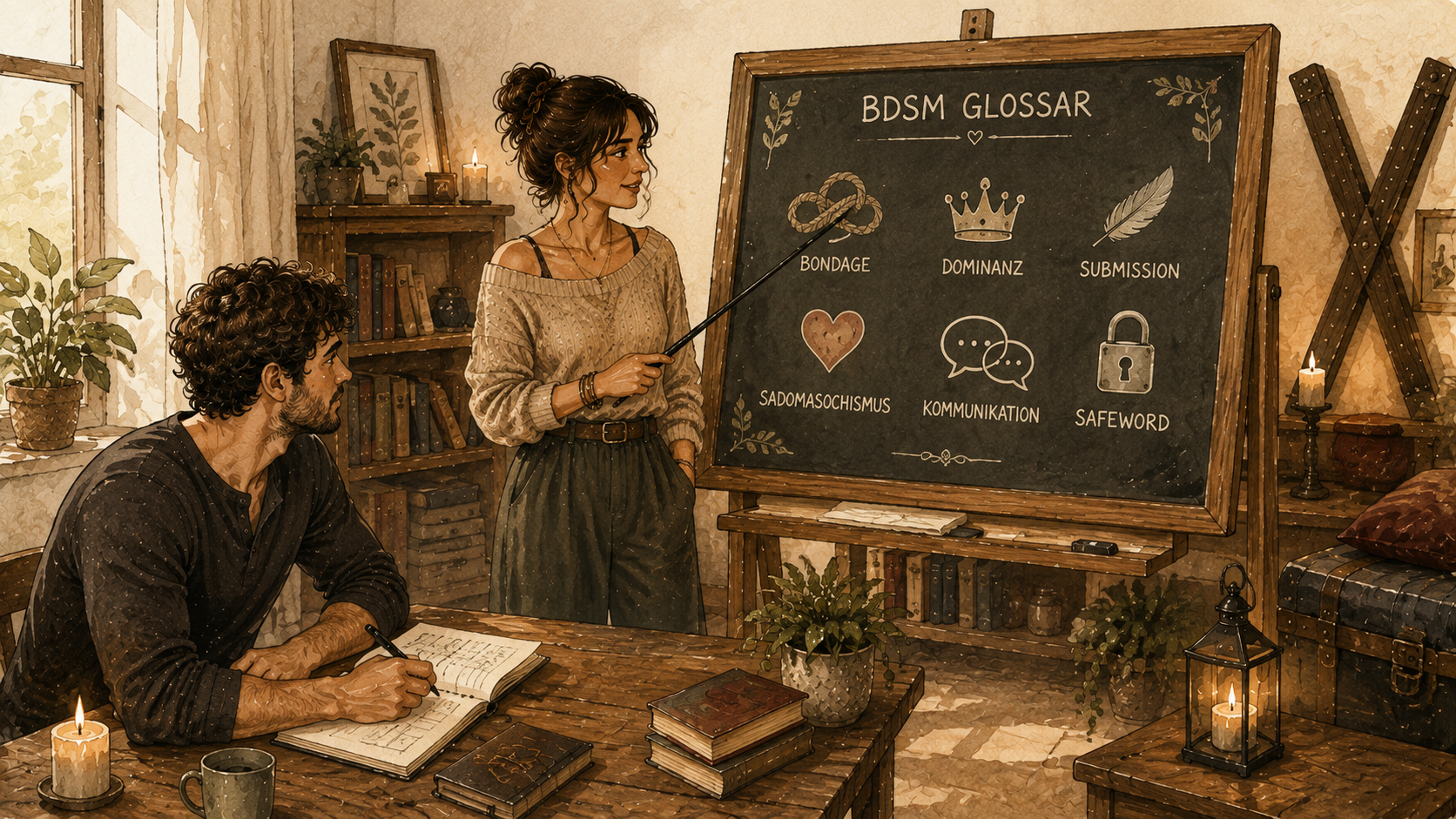 BDSM-Glossar Illustration